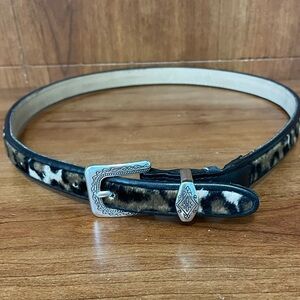 Brighton Leopard Belt